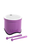 TOCA World Percussion Freestyle 2 Tom Tom (optimal drum for drum circles, schools & kindergartens, made of robust synthetic material, diameter: 9.5", height: 8"), Purple