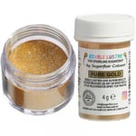 Sugarflair Colours Ätbart glitter, pure gold -