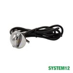 trapplampor LED 0,4W Krom - System12