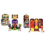 TREASURE X Lost Lands Skull Island Skull Temple Mega Playset, 40 Levels of Adventure Lost Lands Skull Island Lava Tower Micro Playset, 15 Levels of Adventure