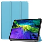 Apple iPad Pro 11 2020 (2nd Gen)    Tri-Fold PU Case    LightBlue