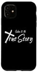 iPhone 11 Inspiring Saying John 3:16 True Story Christian Verse Bible Case