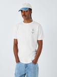 La Paz Cotton Logo T-Shirt, Off White/Green Bay