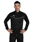 PUMA Sweat à Capuche Football Street Veste de survêtement, Noir, XL Homme