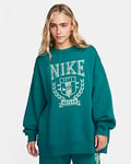 Nike Sportswear Women's Oversized Fleece Crew-Neck Sweatshirt