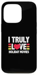 Coque pour iPhone 13 Pro J'aime vraiment les films de vacances