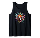 Disney The Lion King Epic Scar Big Face Retro Chest Logo Tank Top