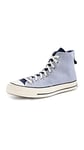 Converse Men's Chuck 70 Sneaker, Blue, 7 UK