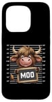 Coque pour iPhone 15 Pro Mug vache MOO Funny Animal Lovers