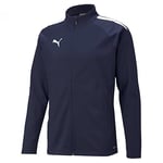 PUMA Unisex's Men's Team LIGA Training Jacket, Medium, Peacoat White, M