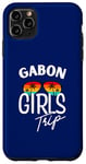 Coque pour iPhone 11 Pro Max Gabon Girls Trip Travel Vacation Femmes Gabon