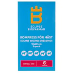 Steril Kompress för häst 5-pack Vit 10x20 cm