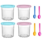 4Pcs Ice Cream Pints Cups for - CREAMI Series Ice Cream Maker9243