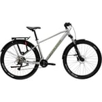 Hardtail MTB Kross Hexagon 4.0 EQ Silver/Green L-29 2025