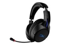 Hyperx Cloud Flight Gaming - Headset - Fullstorlek - 2,4 Ghz - Trådlös - 3,5 Mm Kontakt - Svart, Blå - För Victus By Hp Laptop 15, 16  Laptop 14, 15, 17  Pavilion X360 Laptop  Pro 290 G9