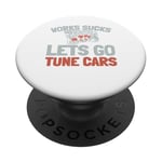 Automobile Moteur - Tuner Tuning De Voiture PopSockets PopGrip Adhésif