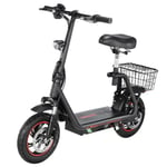 Trottinette électrique-BOGIST M5 PRO-S,batterie 48V 13AH,moteur 500W,pneus pneumatiques 12 pouces,35KM,pliable,avec siège