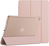 Étui Pour Ipad Air 2, Housse Coque Avec Support Fonction Et Veille/Réveil Automatique (Or Rose).[G1340]