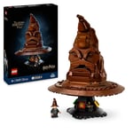 LEGO Harry Potter Talking Sorting Hat Set, Model Kits for Adults to build with 31 Randomised Sounds and a Character Minifigure, Wizarding World Gifts for Men, Women, Him or Her 76429