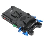 New Camera V Mount Battery Plate Power Supply ABS With LP E6N Dummy Battery And