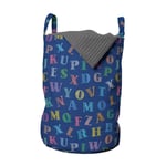 Alphabet Laundry bag English Striped ABC Layout