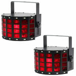 2 x Equinox Viper RGB Lighting Effect DJ Disco Effect Lighting