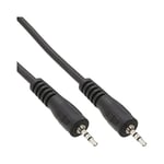 InLine 99936G Stereo Jack Cable 2.5 mm Male/Male 5 m