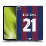 OFFICIAL FC BARCELONA 2023/24 PLAYERS HOME KIT GEL CASE FOR APPLE SAMSUNG KINDLE