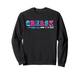 Grease Text Art It's The Word! Sweatshirt