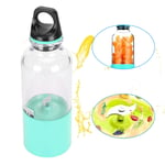 Portable Electric Fruit Juicing Cup Two Leaf Cutter Head Juicer Mixer