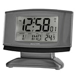 Acctim Cuba Alarm Clock Titanium/Black