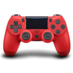 (PUNAINEN)Ohjain PS4 Slim Pro Joystick Gamepad Dual Vibration Langaton Bluetooth Joypad PlayStation 5 Joypad PC/IOS/Androidille