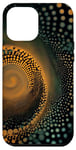 iPhone 12 Pro Max Enchanting Spiral Dot Art Designs Case