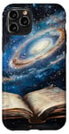 iPhone 11 Pro Book Galaxy Star Stars Pattern Print Case