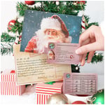 100 Bulk Santa Claus Lost Driving Licence Christmas Eve box filler Xmas