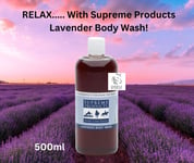 Supreme Products Lavender Body Wash  - Relaxing and Calming Horse Shampoo 500ml