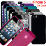 Silicone Gel Skin Cover Case For Iphone 5/5s, Iphone Se (old) Hard Wearing Tpu