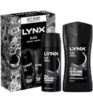 Lynx Black The Sidekick Body Spray & Body Wash Duo Gift Set for Him