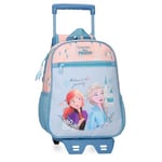 Disney Joumma Bags, La Reine des Neiges Believe in the journey, sac à dos pour enfant, sac à dos d'école, fabriqué en polyester, bretelles larges et réglables, plusieurs poches et compartiments.,