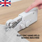 Mini Portable Handheld Cordless Sewing Machines Hand Held Stitch Home Clothes