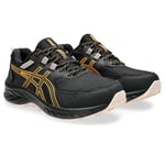 Asics Femme Gel-Venture 9 Waterproof Sneaker, Noir/Orange, 42 EU