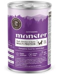 Monster Dog Våtfoder Adult Multi Beef/Chicken/Game 400g 24-Pack