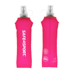 SAFE4SPORT Soft Flask 500 ml rose - bouteille d'eau pliable - bouteille d'eau en TPU souple - bouteille de sport souple