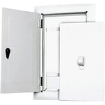 DOSPEL 007-1800 DR/KOM 140x140 Portes de cheminée, Blanche