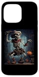 iPhone 14 Pro Max Troll Scarecrow in a Haunted House Halloween Case