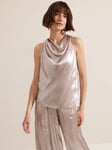 Phase Eight Adrina Metallic Top, Silver