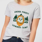 T-Shirt Femme Camp Endor Star Wars Classic - Gris - 5XL