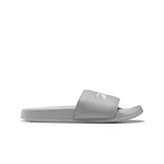 Reebok Unisex Classic Slides Sandal, Pure Grey 3/FTWR White/Pure Grey 3, 9 UK
