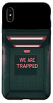 Coque pour iPhone XS Max Costume amusant « We are Trapped Speech »