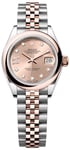 Rolex 279161-0027 Lady-Datejust 28 Punakultaa/Teräs Ø28 mm